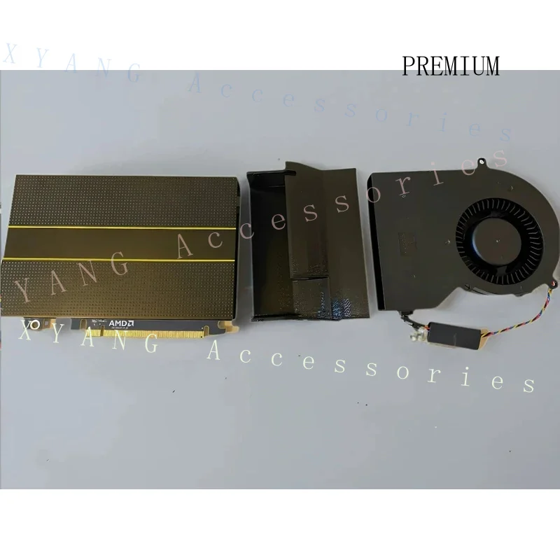 N+ Turbo Cooling Fan Upgrade, Compatible with for AMD Radeon Instinct MI8 Compute Card PVB120G12H-P01