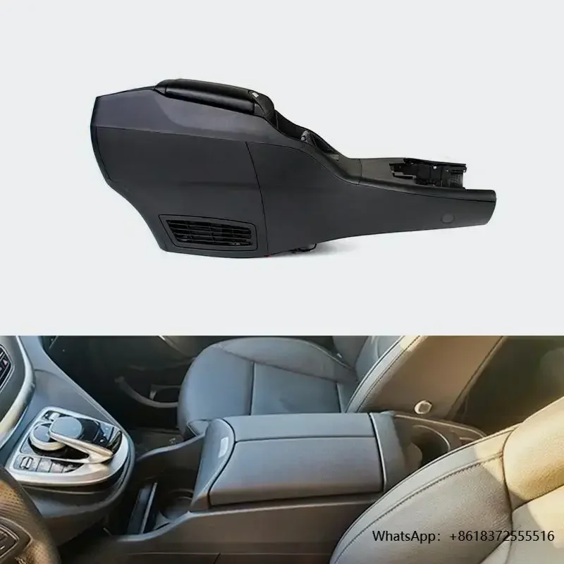 

X Car Auto Interior Parts V Class W447 Armrest Box Aftermarket Center Console Storage Boxes Vito V250 V220D V260 Armrest Box