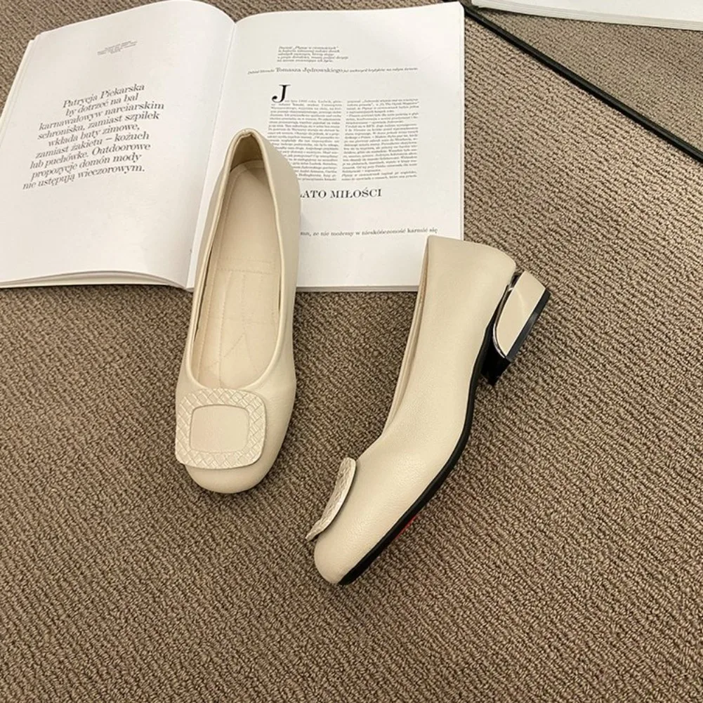 Weiche Lederschuhe mit weicher Sohle aus Kuhsehnen, Frühling/Herbst, Damenlederschuhe, festliche Damenschuhe für Sommer, Hochzeit, Bankett, Muttertag – Detail 12