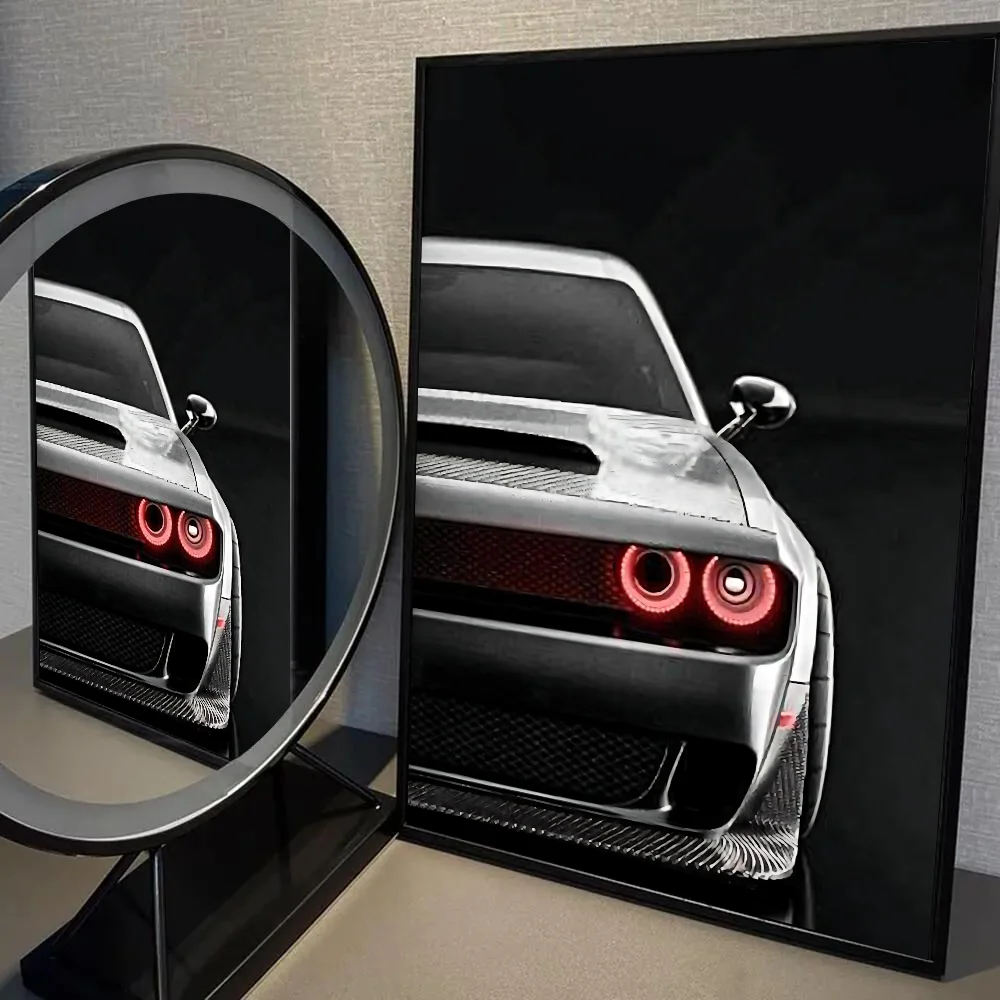 Dodge Challenger SRT Hellcat Redeye Poster Wall Decal 6