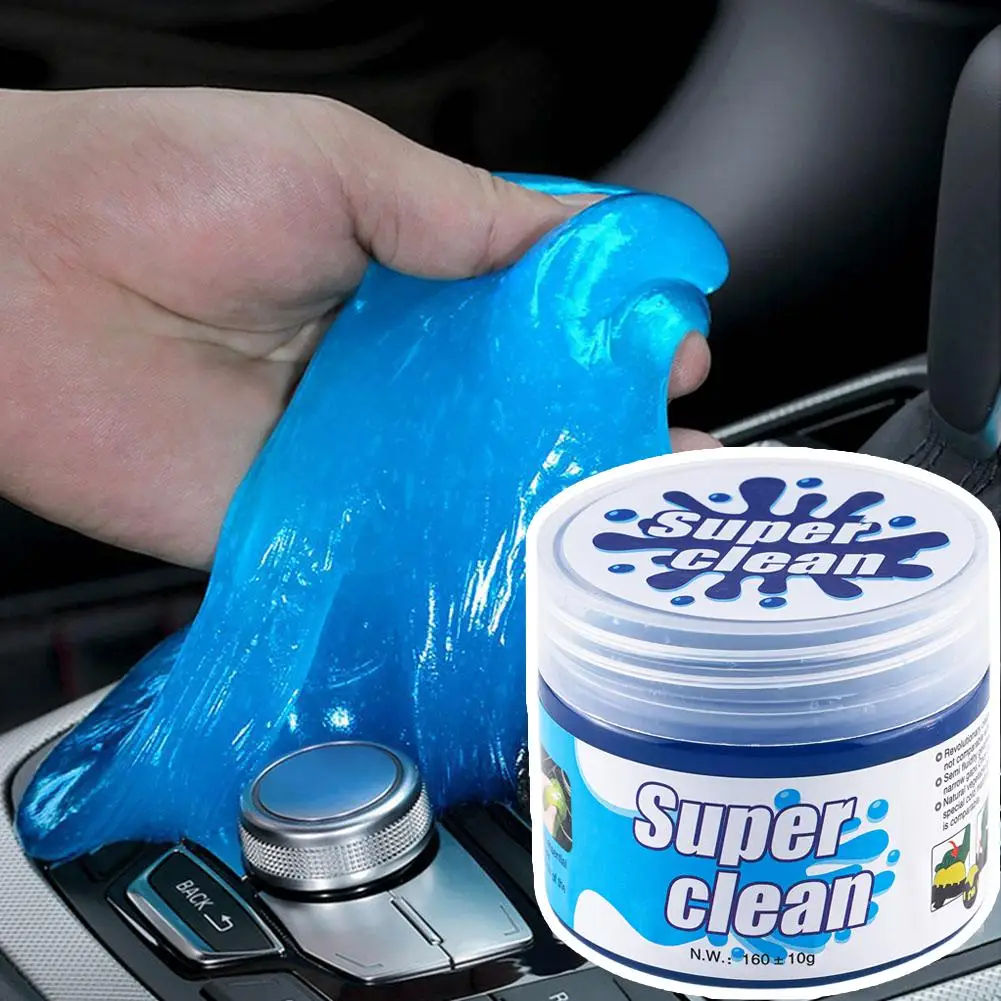 1/2Pcs Car Cleaning Soft gel Duster To Removes Interior Cleaning Magic Outlet Laptop Vent Air Dashboard Tool Wash Dust Mud
