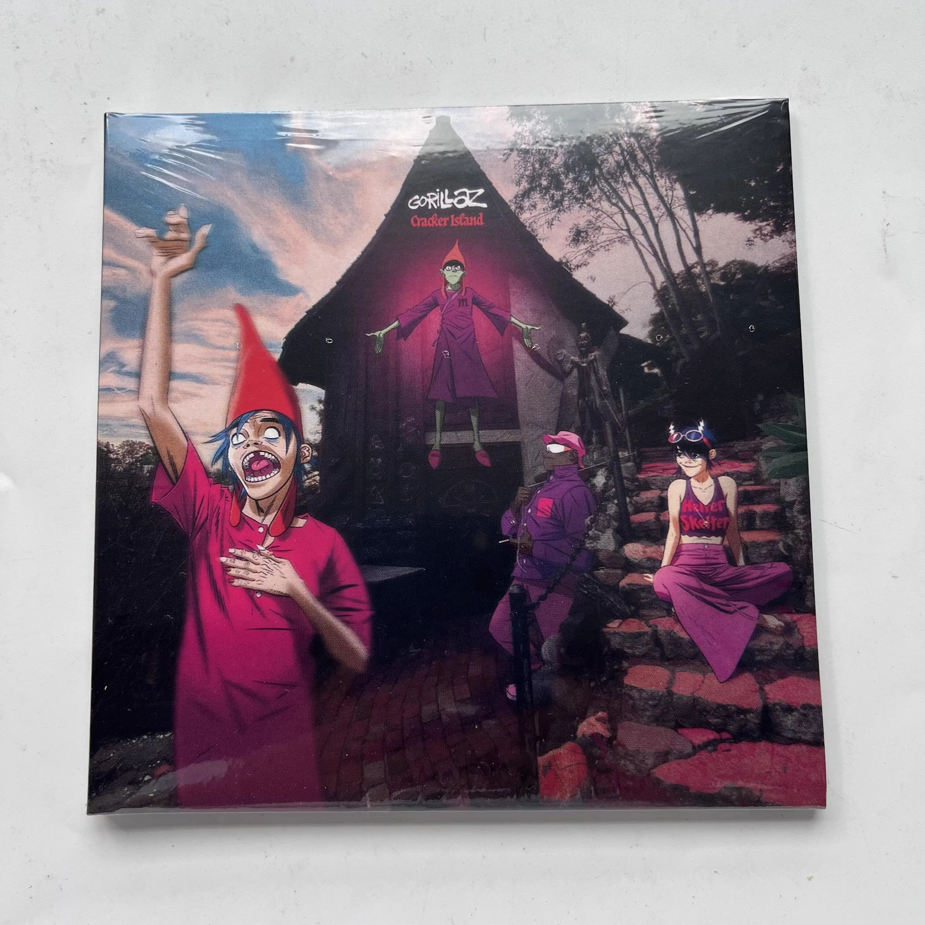 غوريلاز ديمون ألبارن 2-D الموسيقى CD المفرقع جزيرة ألبوم الرتيلاء الموسيقى سجل تأثيري وكمان سيارة Soundtracks صندوق موسيقى الحفلات #1