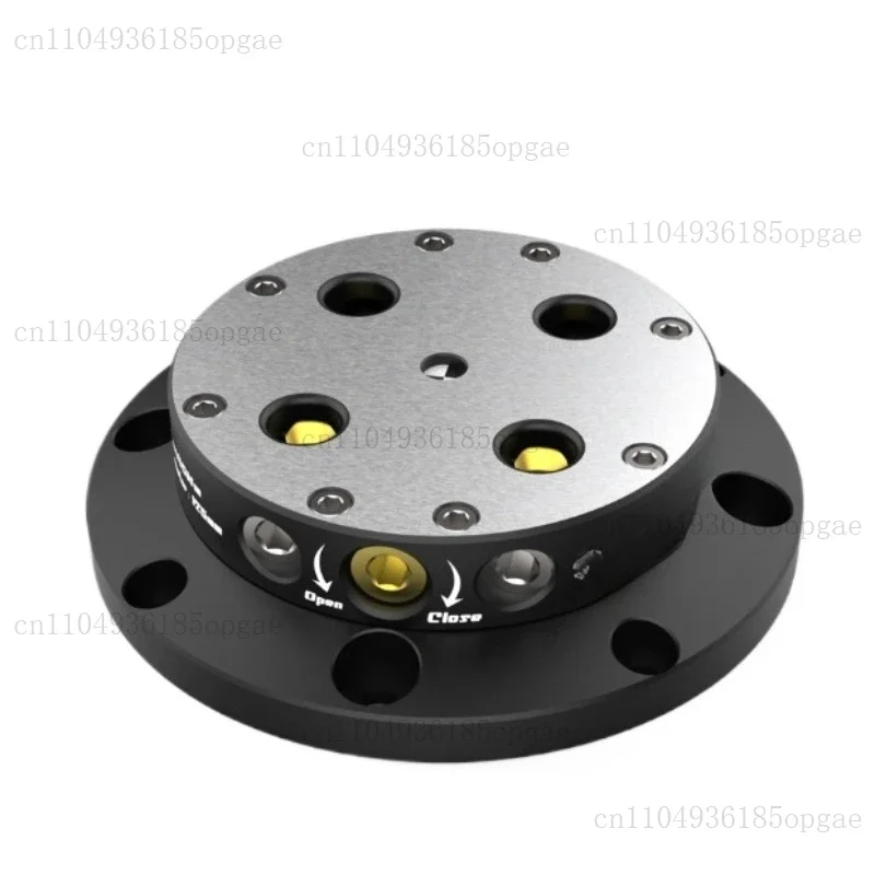 DJ-AIX5-D52-H43 4-5 axis clamp self-centering mirror positive with zero point quick change four axis L block bridge