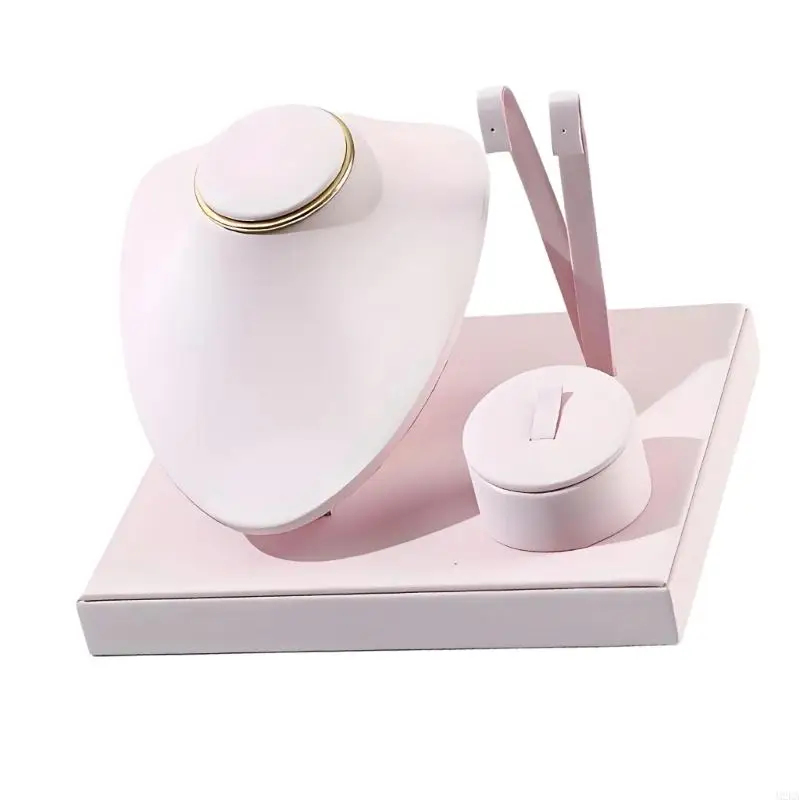 2026 New Jewelry Presentation Stand Featuring PU Leather Construction For Professional And Home Use
