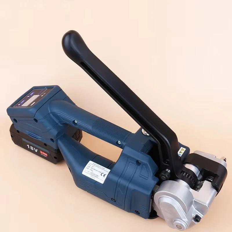 Semi-automatic Strapping Machine PP PET Belt Packing Machine Portable  Wrapping Tool Hot Melting Baler