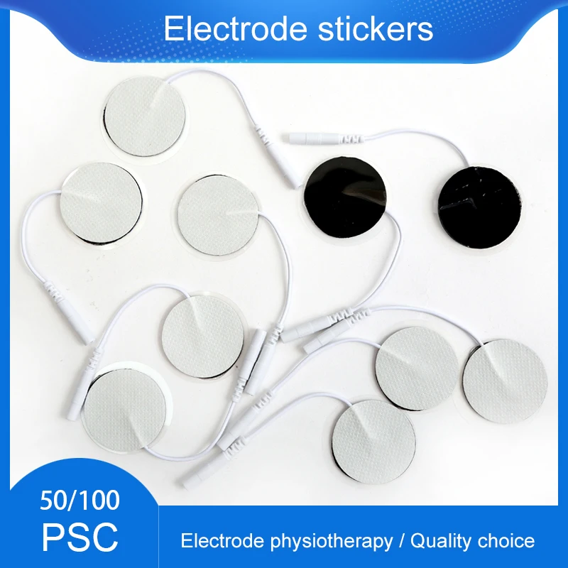 

50/100pcs Circular Self-adhesion Sticker Pads Body Relax Therapy Massager Therapeutic Pulse Stimulator Electro Sticker