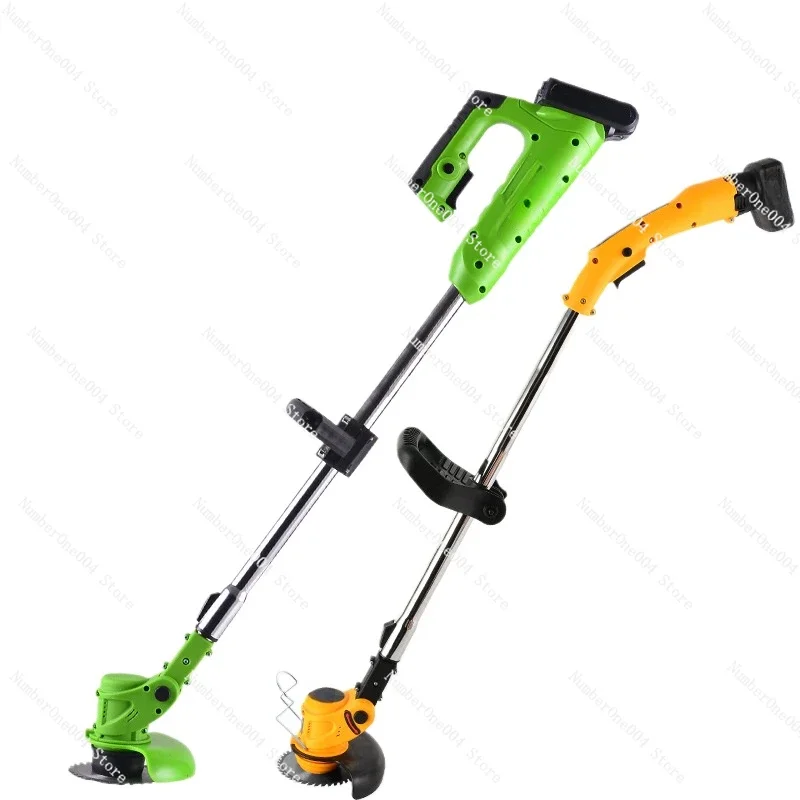 Electric Mower Household Lithium Battery Grass Trimmer Weeding Tool Multifunctional Garden Lawn Pruning
