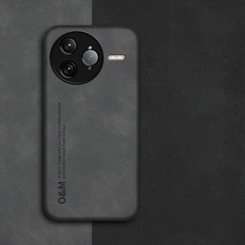 ل Xiaomi Redmi K80 Pro الجلد يشعر ماتي حافظة هاتف جلدية لينة الغطاء الخلفي Funda ل Xiaomi Redmi K80 برو حامي الشيدول