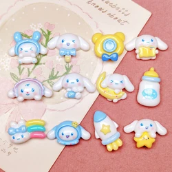 10 Pcs New Mini Kawaii Cartoon Puppy ,cloud Series Resin Scrapbook Diy Jewelry Children Gift Hairpin Accessories A21