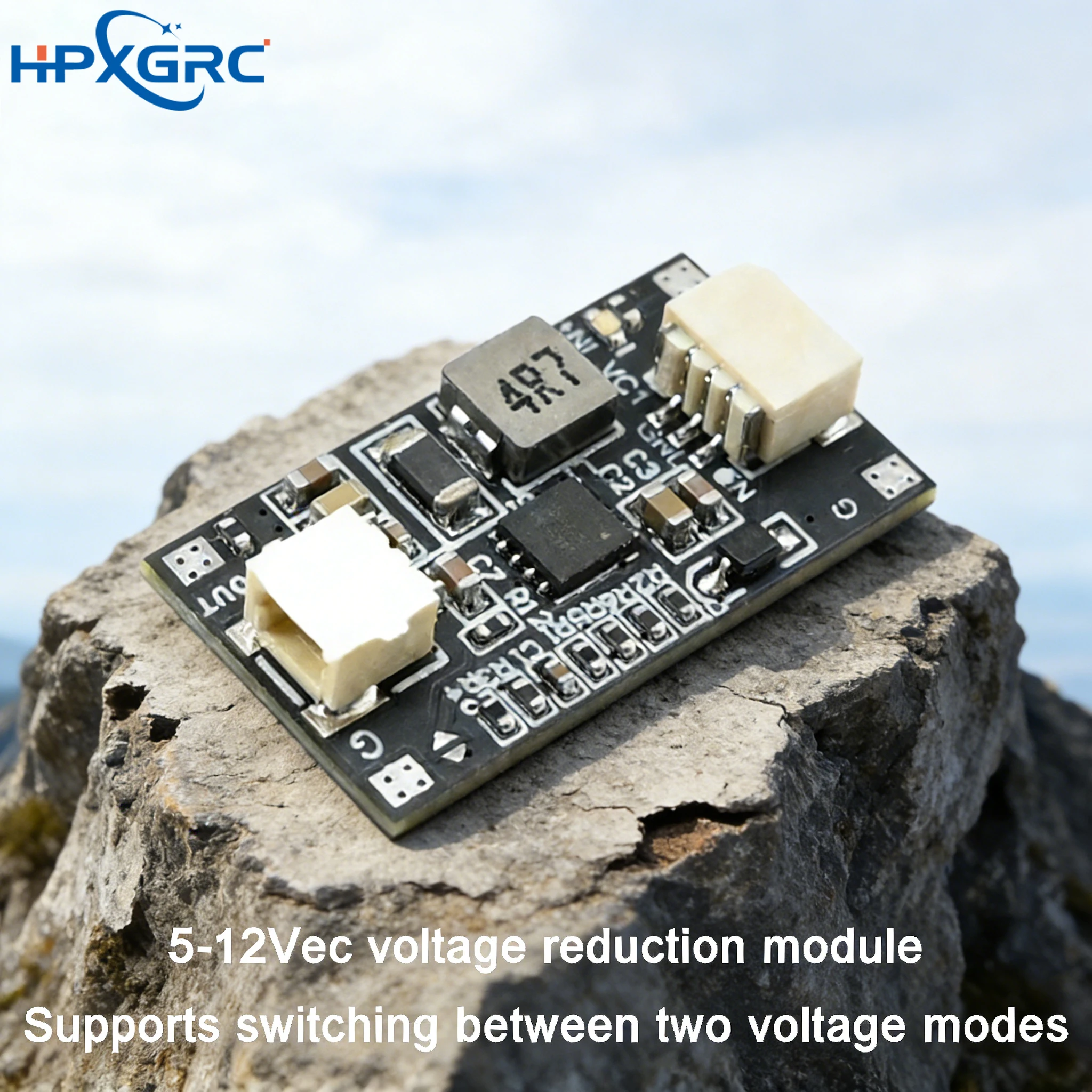 HPXGRC 5-12V BEC Step-down Module 8.4V-28V Input Welding Terminal For RC FPV Drone