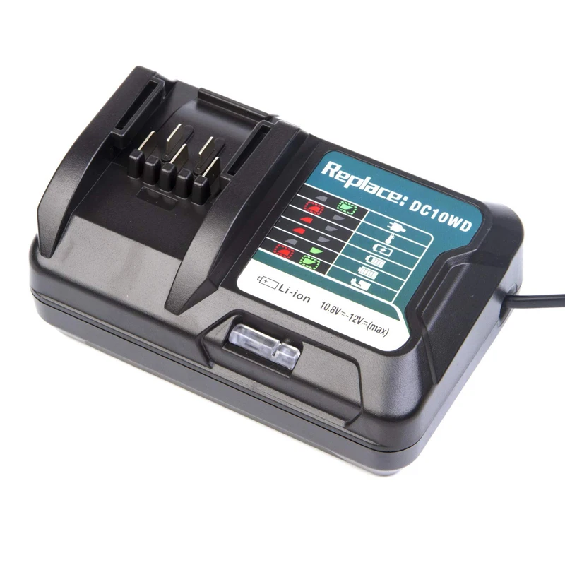 Makita DC10WD CXT 10.8-12V Lithium Stable loss Output Power Protect Battery Life Portable 220V Charger Power Tool Accessories