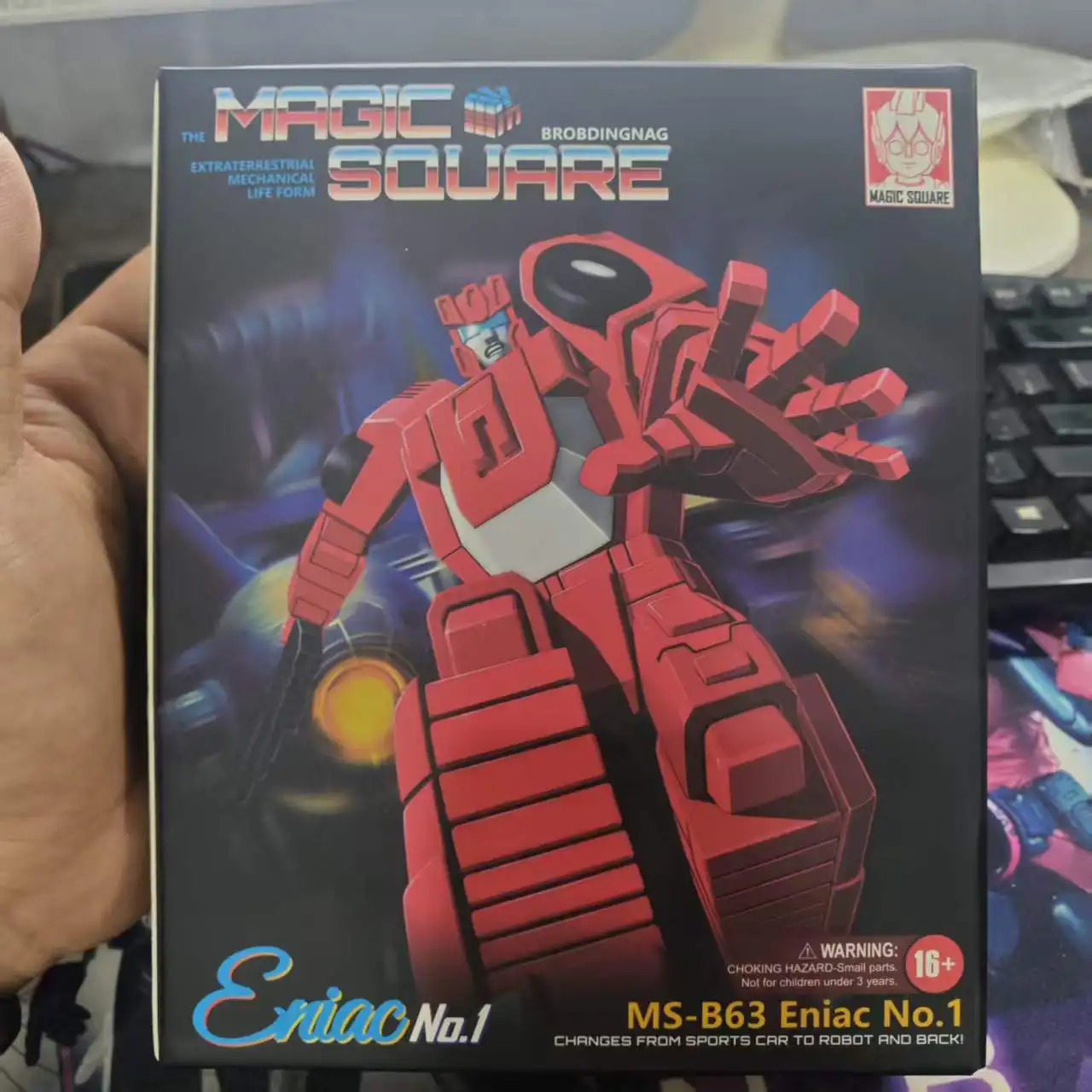 

Magic Square MS-B63 ENIAC-No.1 Lightspeed Mini Scale Computron Action Figure Toys