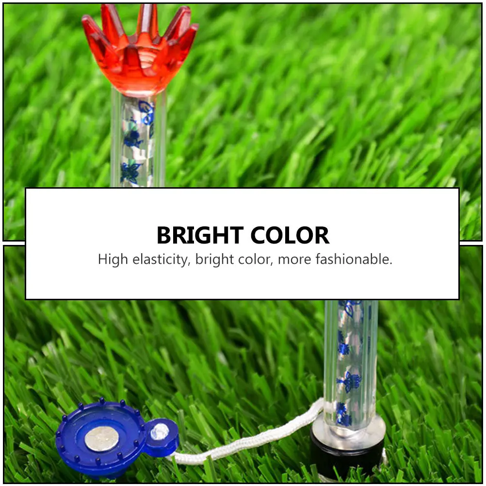 2Pcs Golf Ball Stakes Plastic Lightweight Golf Tees Supporters Improve Swing Accuracy Training Aids Golfs Tees