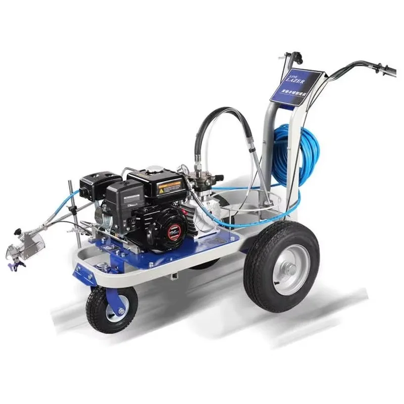 Cold Spray Marking Machine Paint Spray Machine Cheap Price Mechanical Plunger Line Striping Paint Spraying Road Machine Paint Co