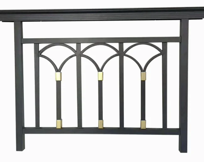 التخصيص في الهواء الطلق تصميم الدرابزين المعدني الحديث درابزين شرفة الألومنيوم/درابزين الدرج/درابزين سطح السفينة والدرابزين