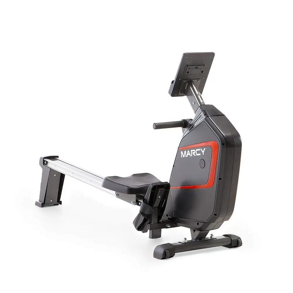 

Compact 8Level Adjustable Magnetic Resistance Rowing Machine with Transport Wheels