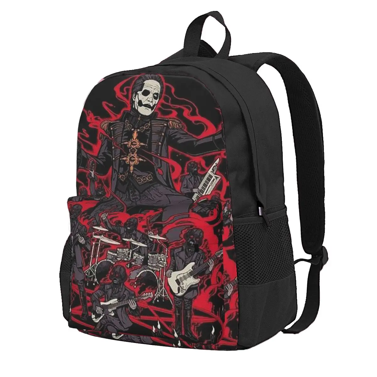 Tobias Forge Ghost Student Backpack School Bag Hiking Travel Daypack for Boys Girls Fashion Bookbag Shoulder Bags