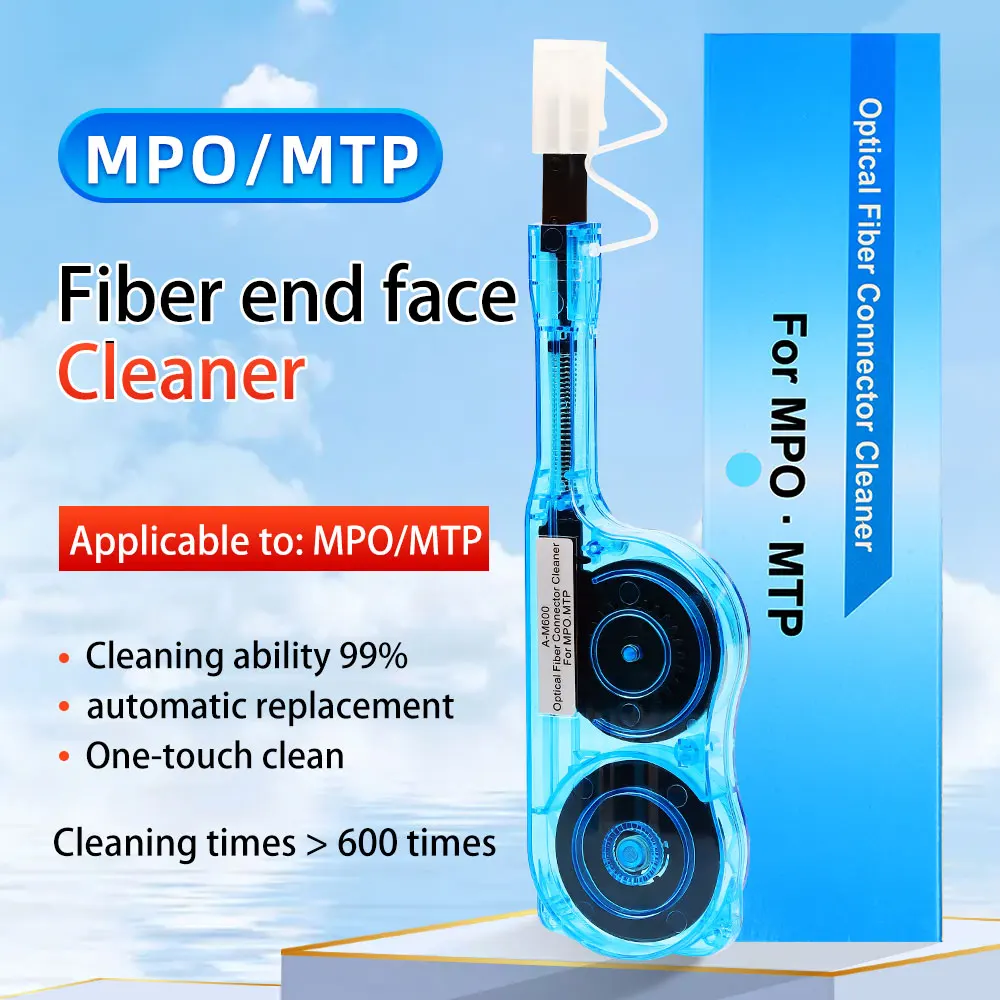 Fiber Optic Pen Cleaner for MPO & MTP Connector Fiber End Faces One Click Cleaner, Fiber Optic Cleaning Pen, 600+ Cleans Coupon