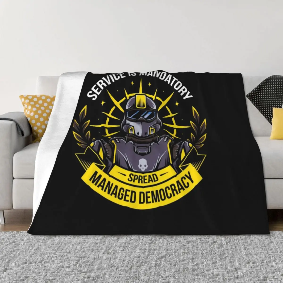 

Spreading Democracy Throw Blanket Extra Large Throw warm for winter Heavy Camping Blankets