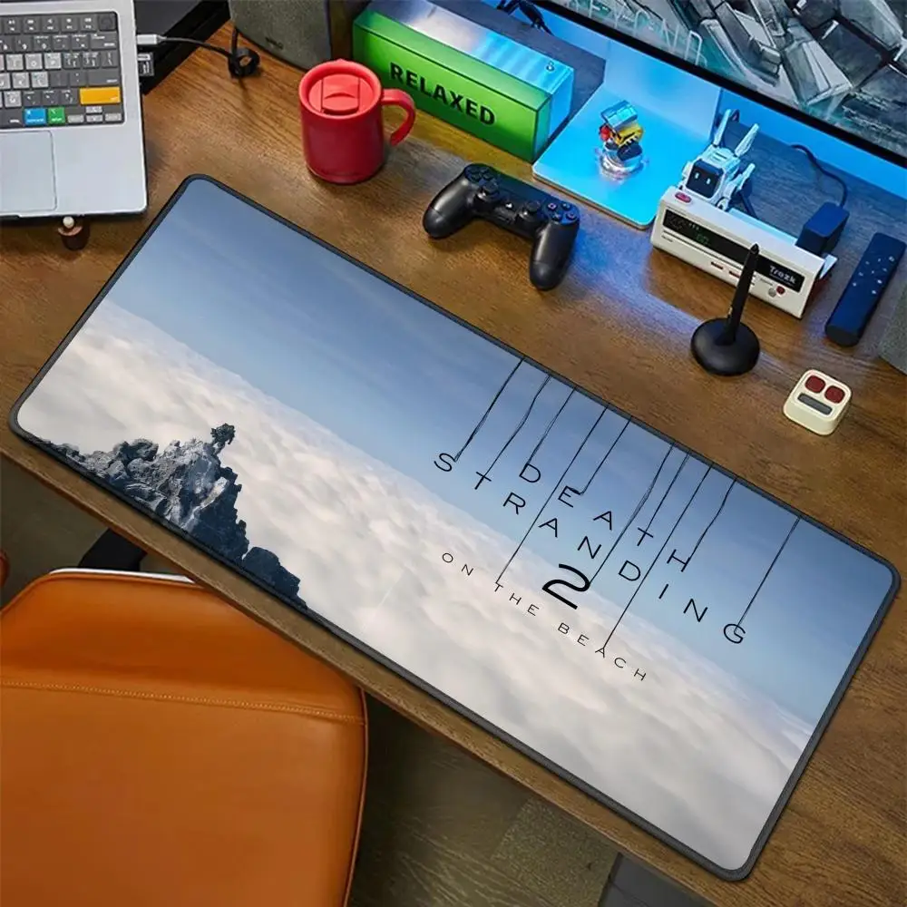 Death Stranding 2 alfombrilla de ratón alfombrilla de goma portátil Xxl alfombrilla de ratón portátil Gamer ordenador mesa accesorios de juego