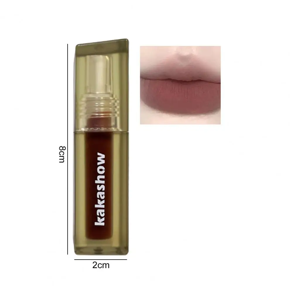 Brillo de labios de terciopelo mate de larga duración para mujer, de alto brillo de labios Color, suministro de citas, elegante