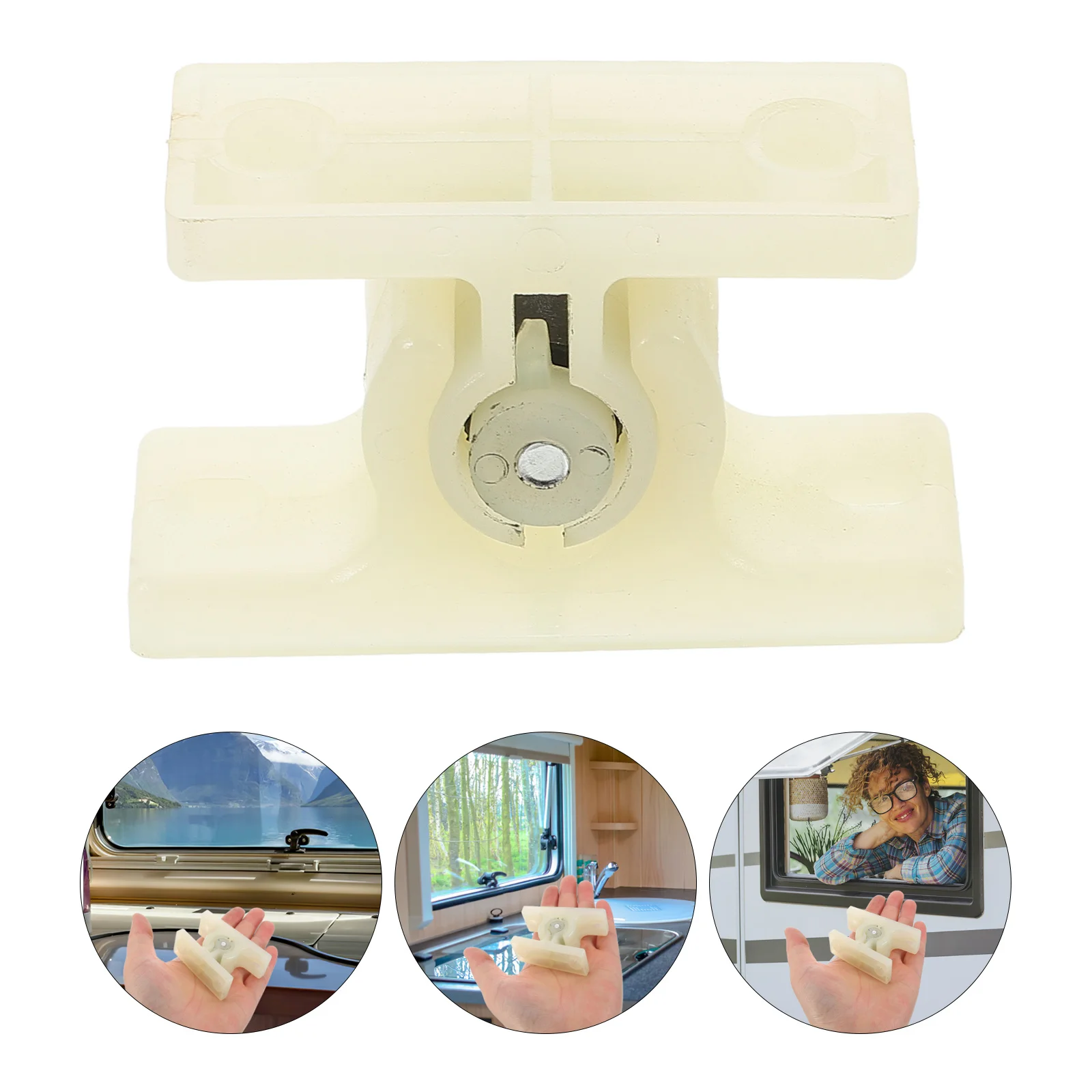 

Rv Door Catch Flexible Shock Absorption High-Strength Nylon Silent Anti-Vibration Replacement Protect Scratch Damage for Camping