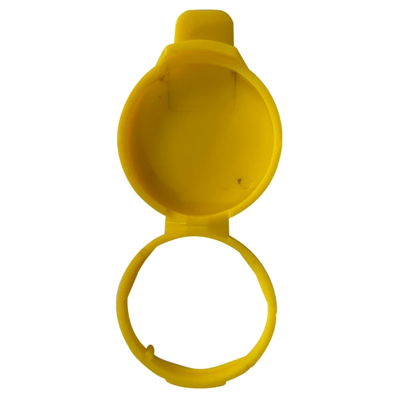 Car Windshield Washer Bottle Yellow Nozzle Cap Cover/ Reservoir Cap Lid for Saab 9-3 SS (03-) 9-5 (98-10) view 4