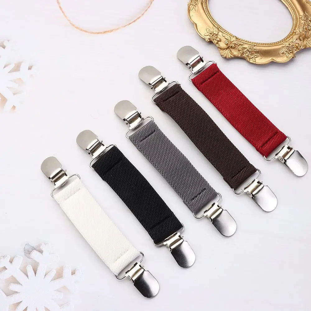 Women Fit Dress Cinch Clips Cardigan Sweater Blouse Shawl Clips Shirt Collar Duck Clip Clasps Charm Accessories