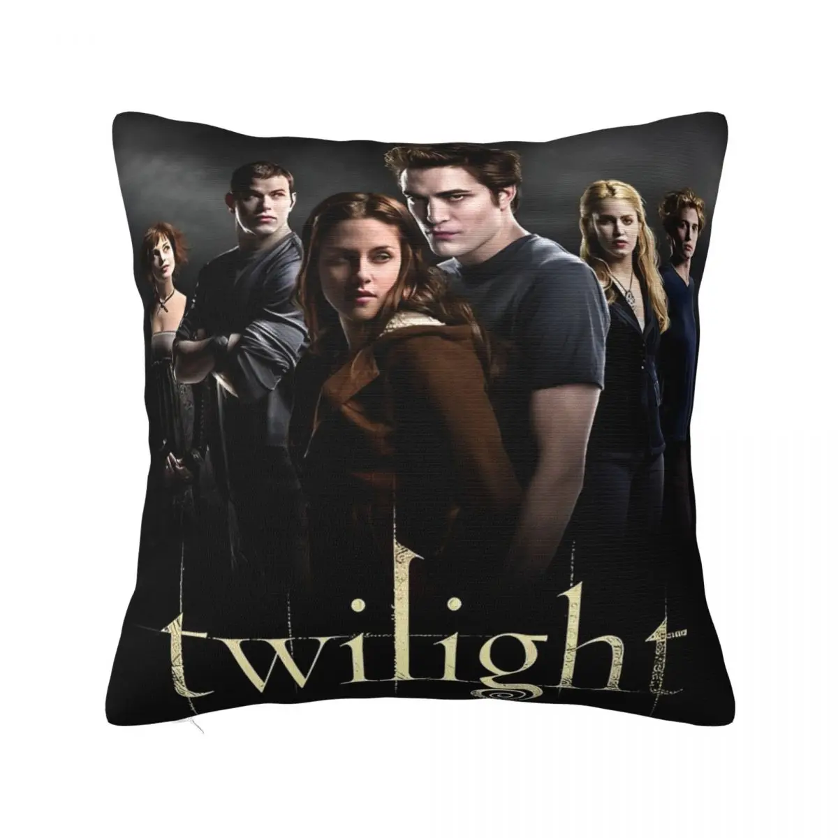 The Twilight Vampire Film Pillowcase Printing Polyester Cushion Cover Decorative Drama Movie Pillow Case Cover Home Zippered 18