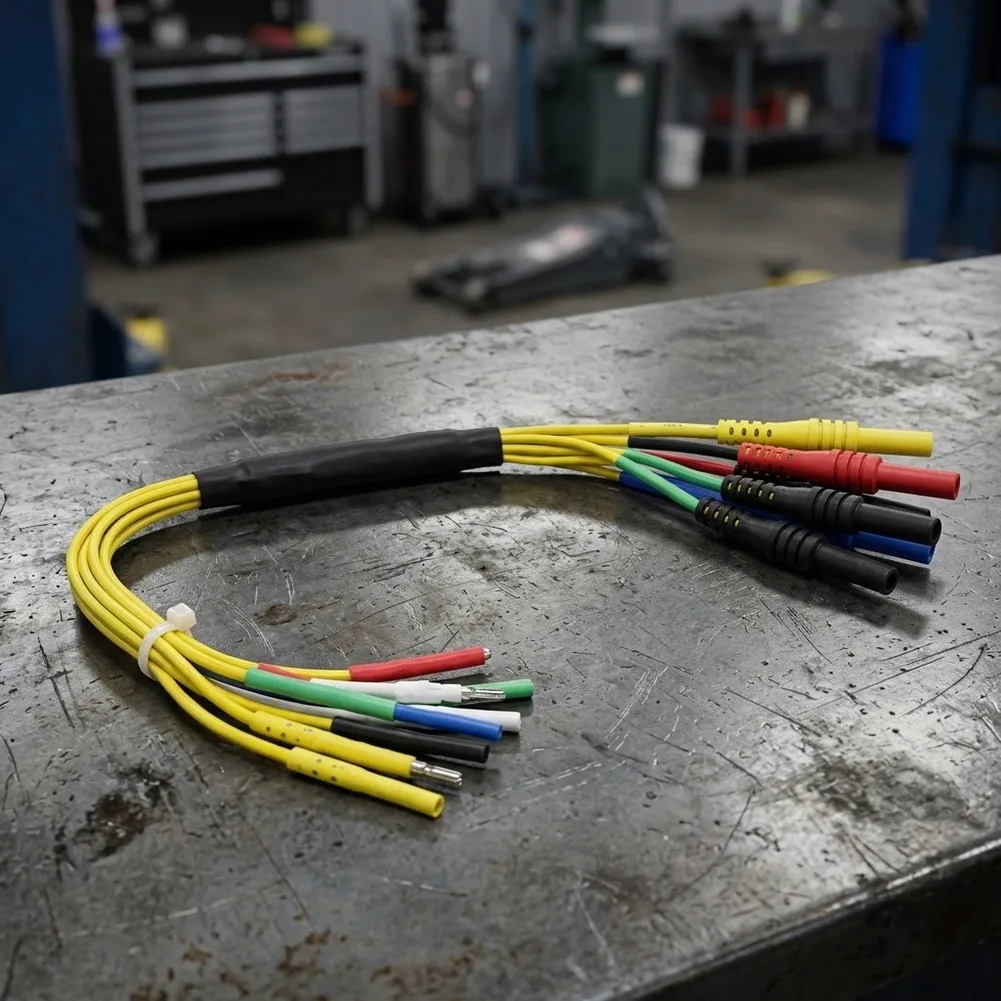 HT306 6-Way Automotive For Breakout Leads Compatible with Common Automotive Sensors for Oscilloscope-Based Fault Isolation