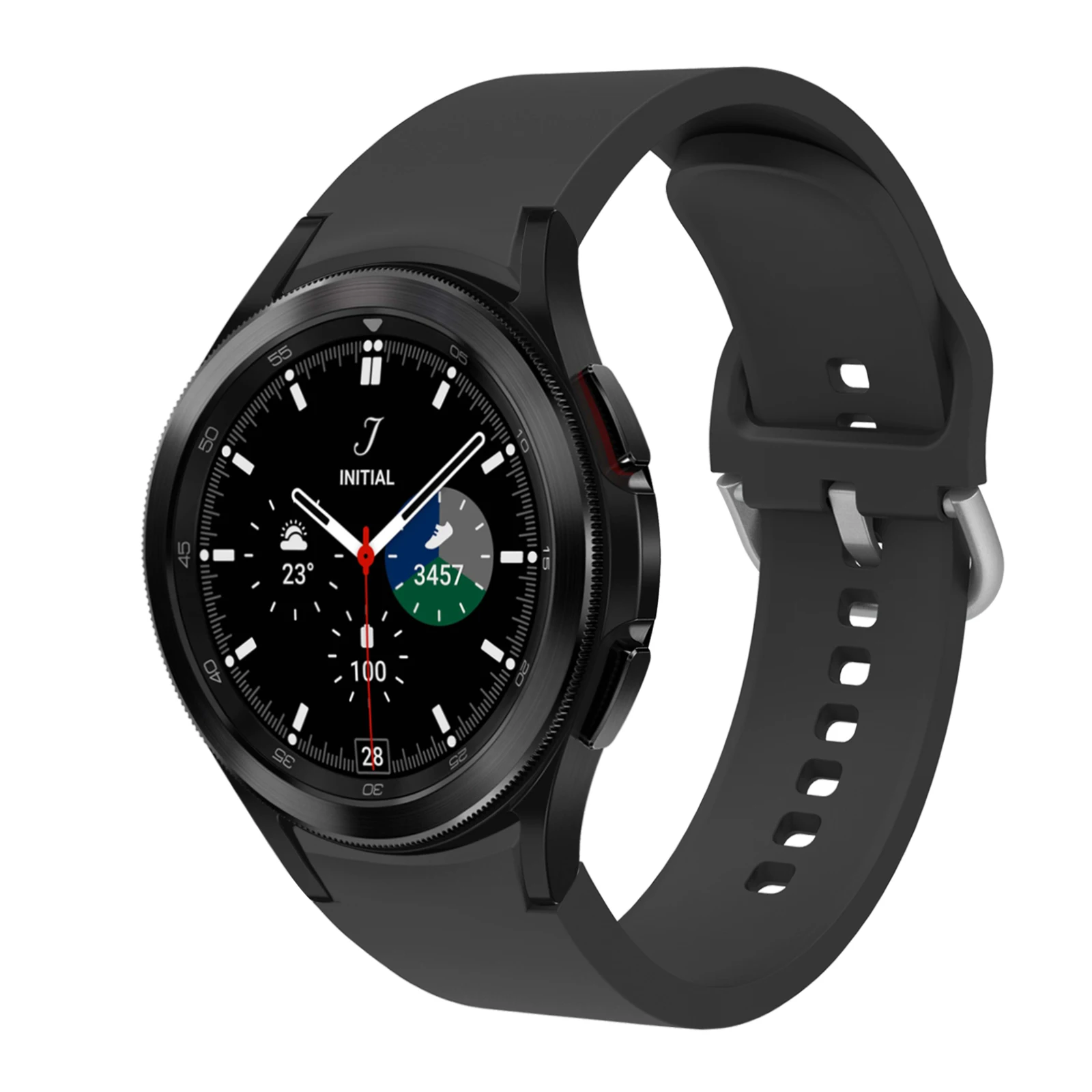 

Soft Silicone strap For Samsung Galaxy watch 4/5/5 Pro 45mm 40mm 44mm sports watch bracelet For Galaxy watch 4 Classic 42mm 46mm