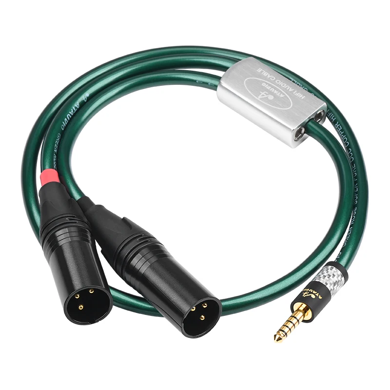 Hifi 4.4mm Balanaced  to 2XLR Audio Cable For Sony WM1A/1Z PHA-1A/2A Z1R 4.4 to 3Pin Xlr Upgrade Cable