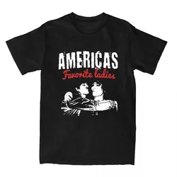 America's Favorite Ladies Shirt Merch Jake Webber Johnnie Guilbert T Shirts 100% Cotton Clothing Fashion Tees Summer