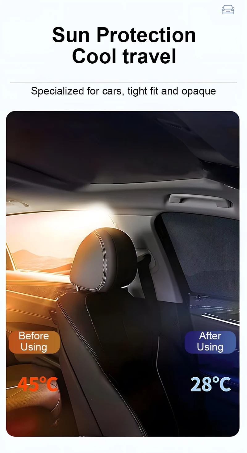 

For Jetour T2 Accessories Traveller Shanhai T2 Magnetic Car Sunshade 2023 2024 2025 Curtain Window Uv Protection Sun Visor Auto