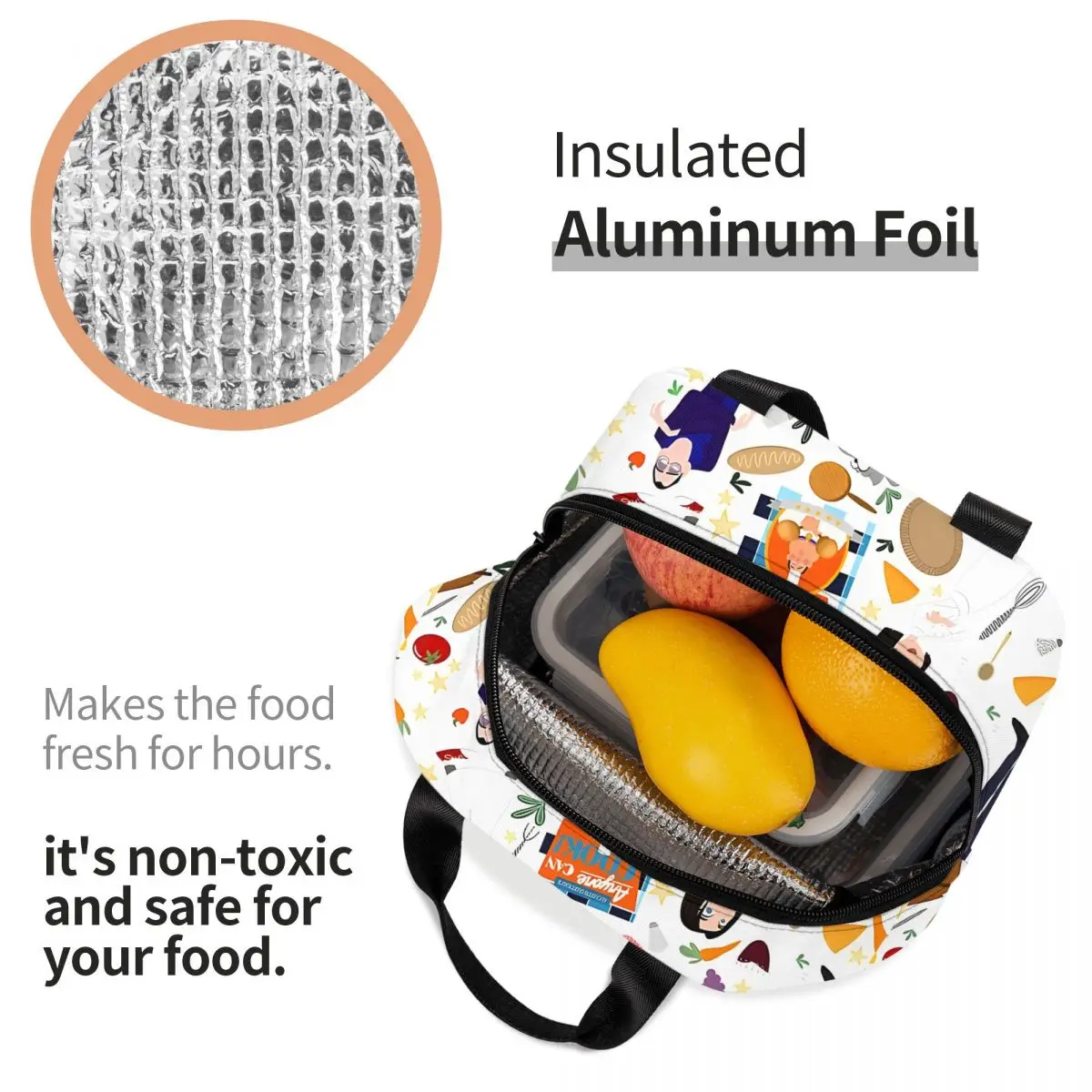 For Women Kid Outdoor Ice Bag Your Only Limit Is Your Soul Cooler Disney Ratatouille MultifunctionFood ContainerFor Lunch