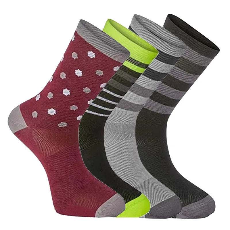 

High New Quality Professional Brand Sport Socks Breathable Road Bicycle Socks Outdoor Sports Racing Cycling Socks