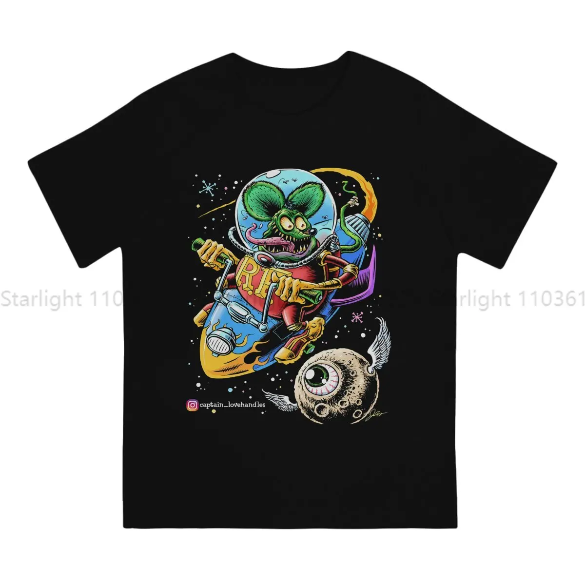 Rat Fink Man\'s TShirt O Neck Short Sleeve T Shirt Humor Gift Idea
