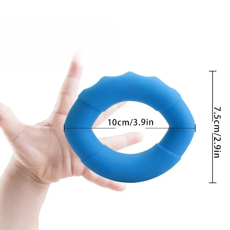 Finger grip strength ball massage rehabilitation training for the elderly, exercise equipment for hand, finger strength circle,