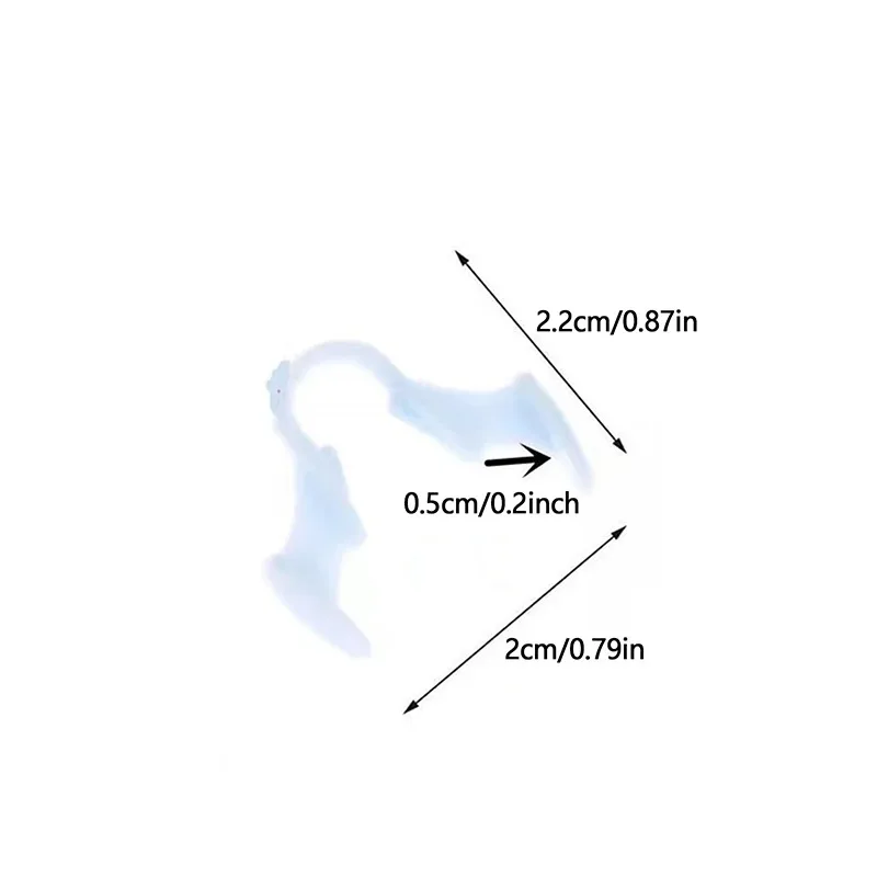 سيليكون مكافحة الشخير موسع الأنف تحسين النوم سيليكون مشبك الأنف النوم المعونة الوقاية أداة مكافحة الشخير الأجهزة