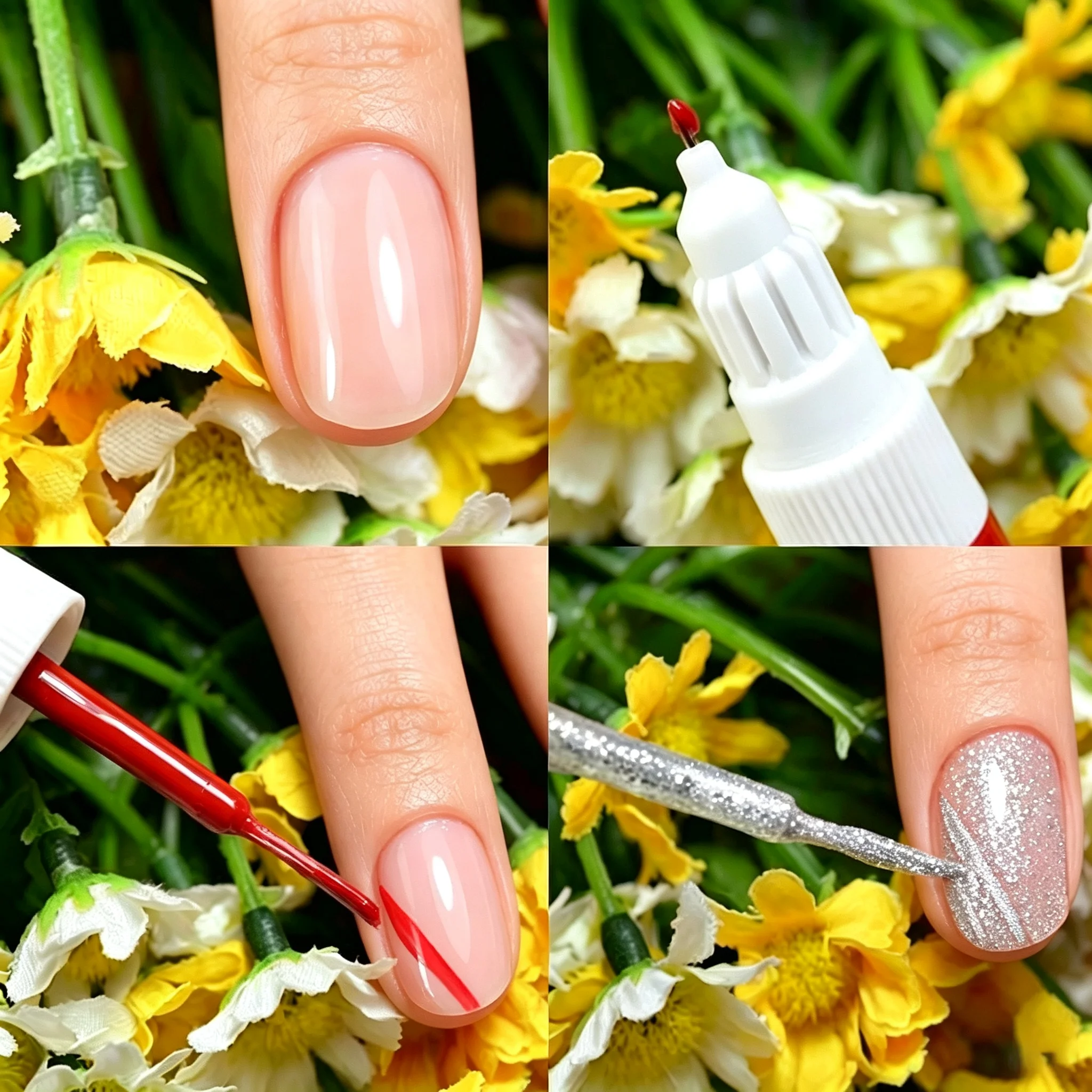 Kimcci 100pcs/lot Dotted Pen+Drawing Pen Nail Art Tools 2 IN 1 Needle Brush Dual-use Nail Polish Pen Empty Bottle