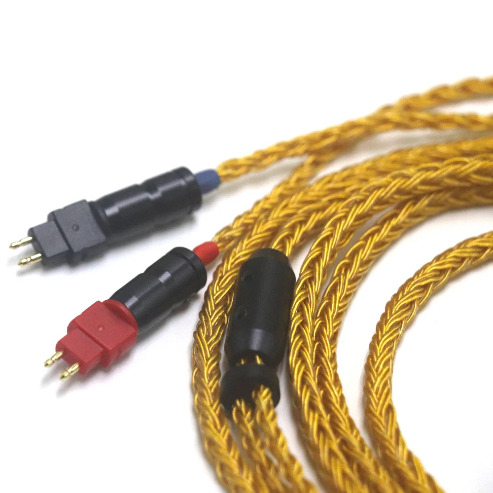 16-ядерный OCC 24-каратный позолоченный обновленный кабель для наушников 4,4 мм 6,5 xlr 3,5 для Sennheiser HD580 HD600 HD650 hd545 hd565 hd535
