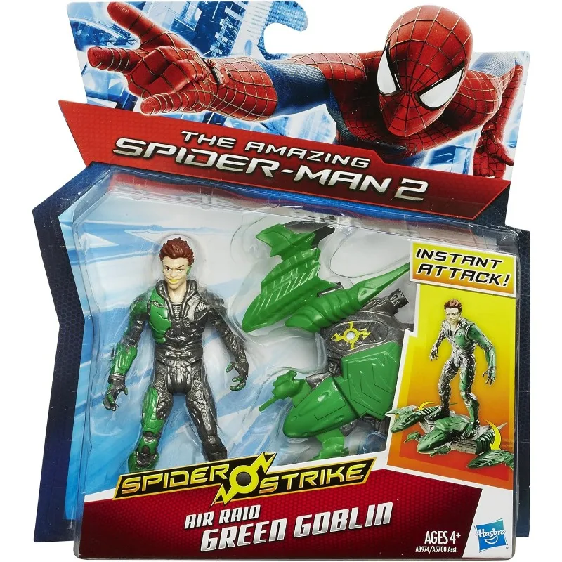 Marvel Spider-Man2 Hand Model Action Figures Green Goblin Hand Model Toy Collection Office Desktop Boy Birthday Christmas Gift