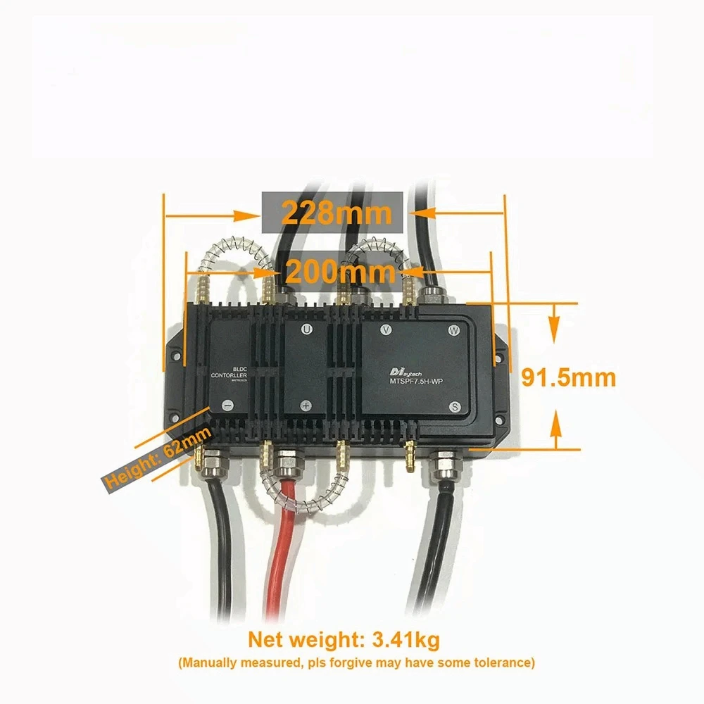 

Wholesale 75V Waterproof ESC - Programmle, for Electric Surfboard, Hydrofoil & Water Boat