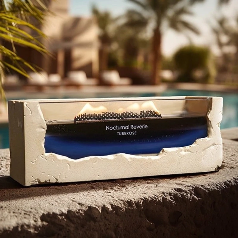 

White noise concept scented candles birthday gift household