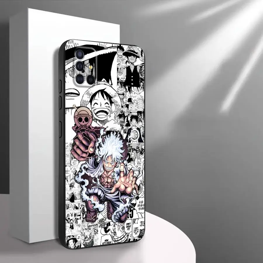 Funda de One Piece Comic Zoro para Samsung Galaxy Note S9 9 8 10 Plus 20 Ultra S10 S8 funda de teléfono suave negra