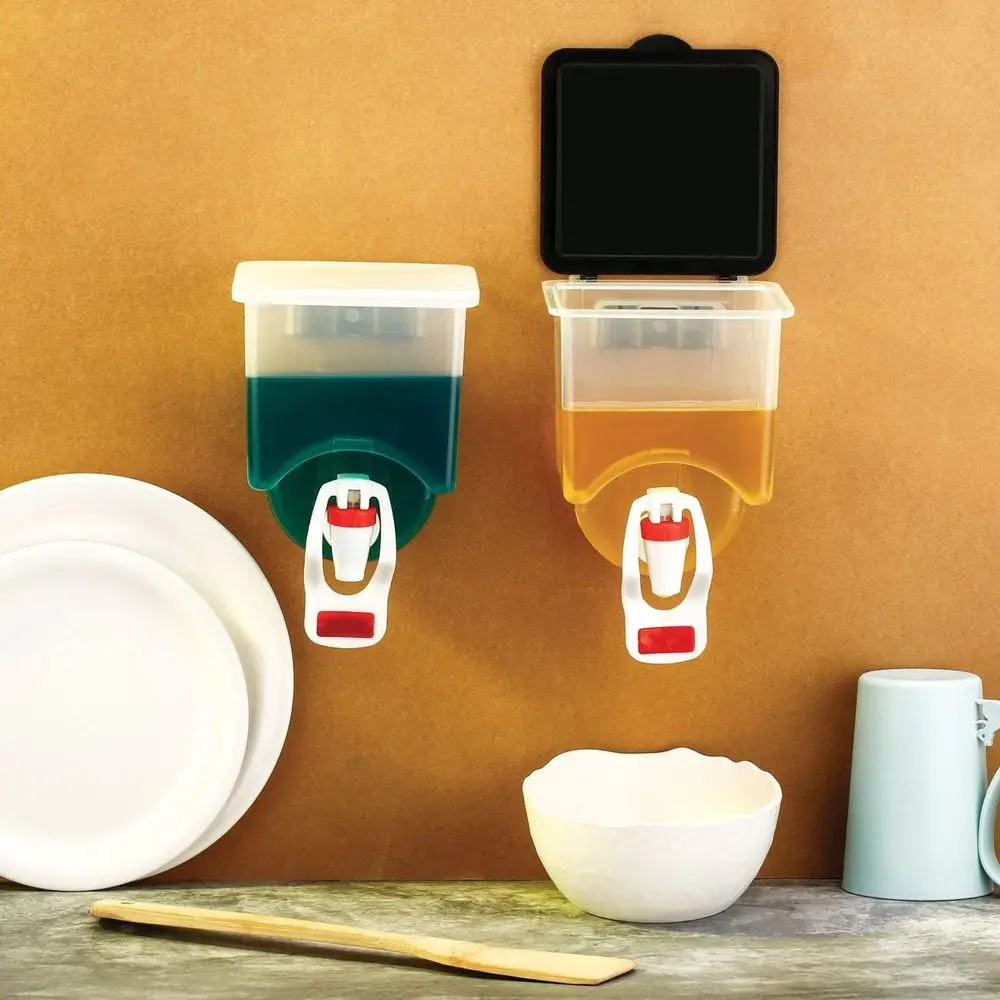 

1100ml Wall-Mounted Oil Dispenser - Large Capacity, Durable, Leak-Proof, Space-Efficient for Kitchen
