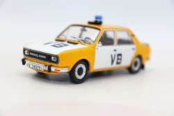 Abrex Model 1:43 Scale SkoOda 120L VB 1982 Policecar Diecast model for collection gift toys