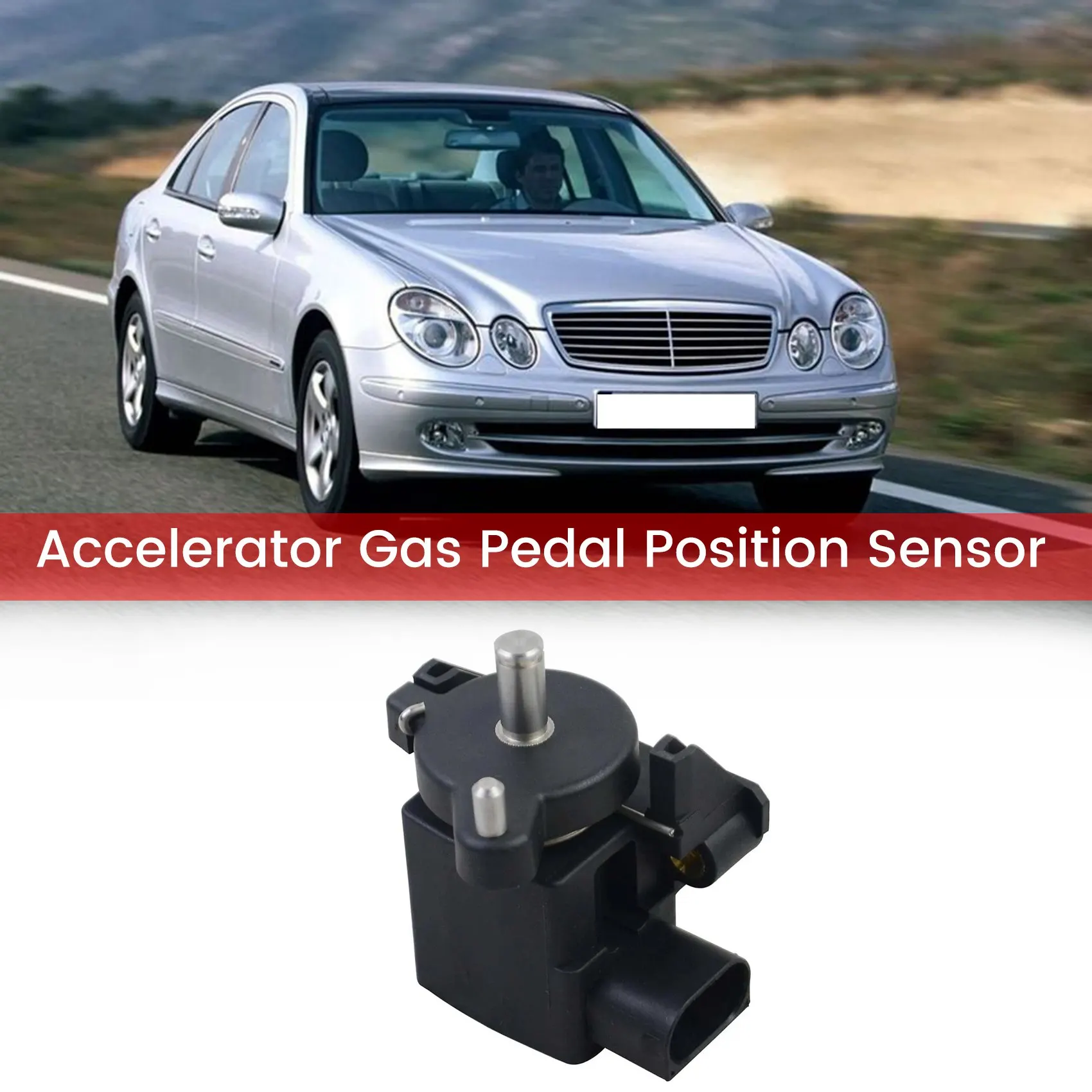 

Premium Car Accelerator Gas Pedal Position Sensor For Mercedes Benz C CLK E S Class 0125423317