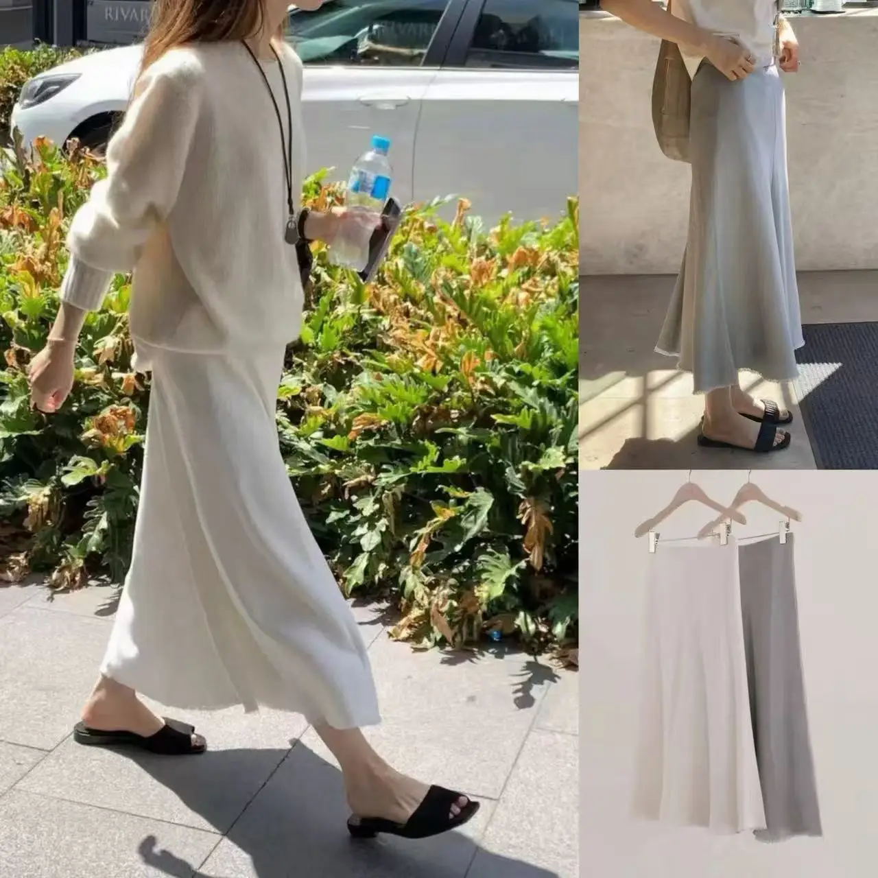 

Элегантная юбка-русалка однотонного цвета с завышенной талией, утягивающая, с подолом «рыбий хвост», средней длины, весна-лето, новая модель, женская модная одежда