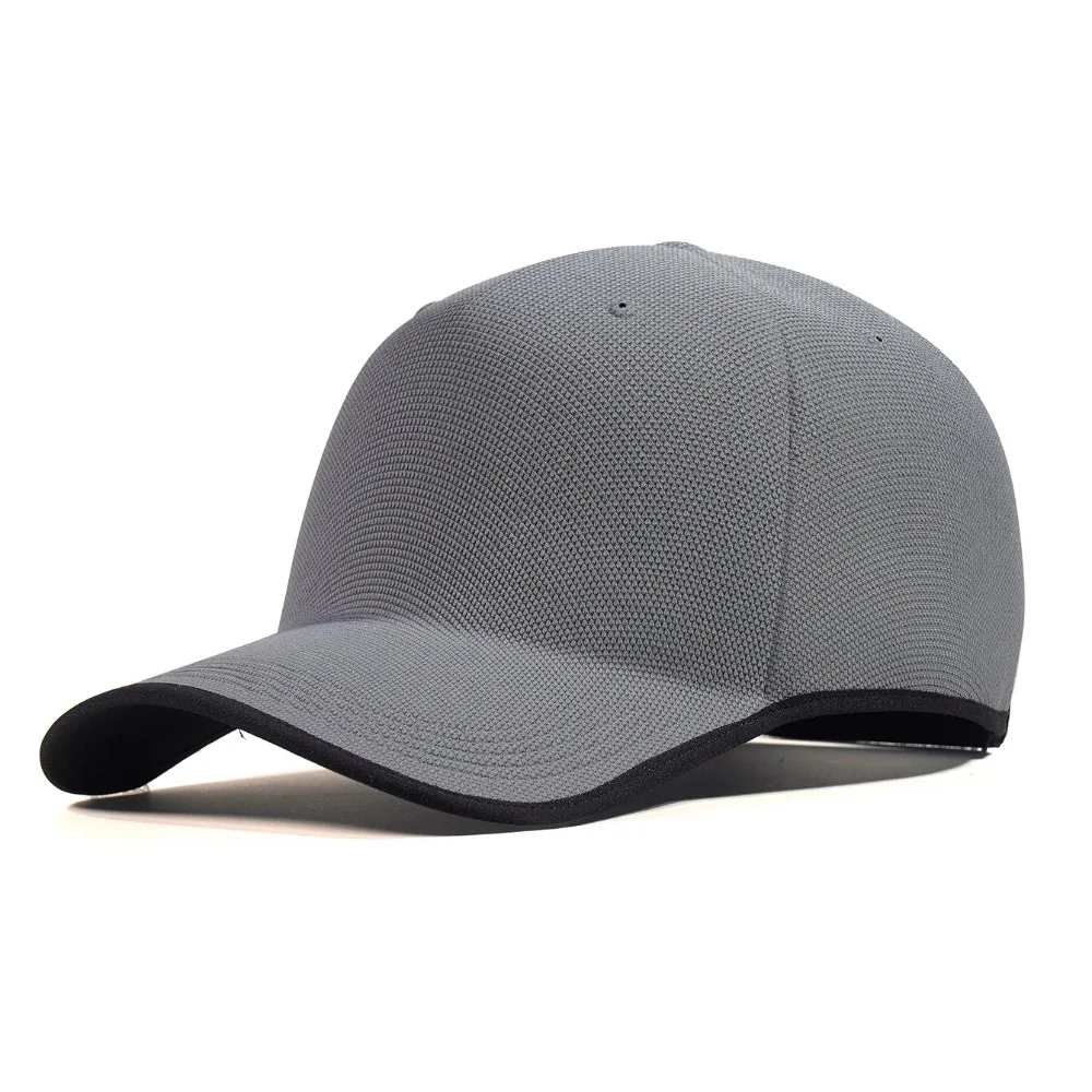 

Creative Gift Seamless Baseball Cap Packable Lightweight Sports Hat Quick Drying Polyester Visor Cap